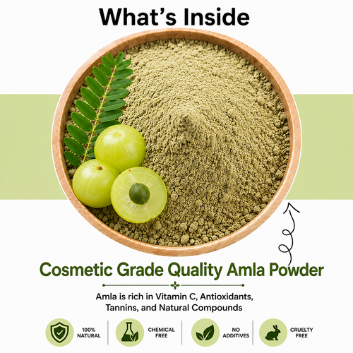 100% Pure Amla Hair Mask Powder – Natural Hair Strength & Shine Treatment(125gm)