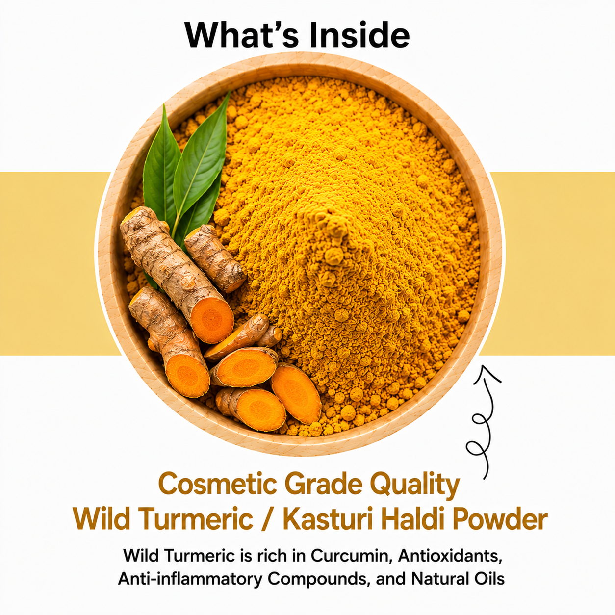Haldi FacHaldi Face Mask Powder – 100% Kasturi Turmeric(125gm)